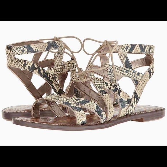 sam edelman snake sandals